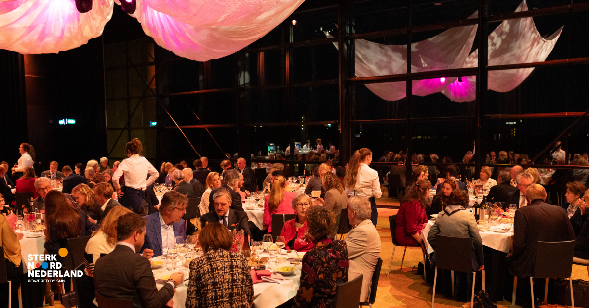 Voorafgaand aan het concert vond een netwerkdiner plaats